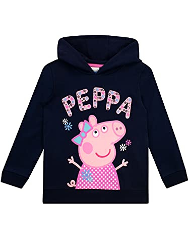 Peppa Wutz Mädchen Peppa Pig Sweatshirt blau 92 von Peppa Pig