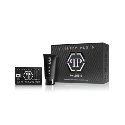 Philipp Plein – Ace of Plein Herren Set mit Eau de Parfum No Limits 50 ml und After Shave 50 ml – Herrenparfüm und Aftershave – Orientalische und holzige Noten – Holzig-orientalisch von Philipp Plein