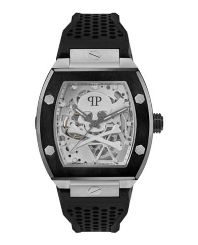 Philipp Plein Herren Uhr Automatik $KELETON PWBAA2023 Silikon von Philipp Plein