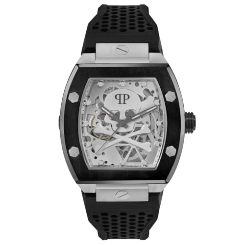 Philipp Plein Herren Uhr Automatik $KELETON PWBAA2023 Silikon von Philipp Plein