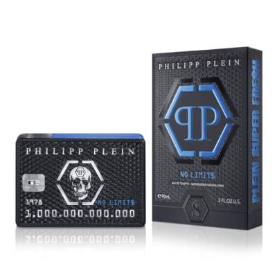 Philipp Plein No Limits Plein Super Fresh EdT, Linie: No Limits, Eau de Toilette für Herren, Inhalt: 90ml von Philipp Plein