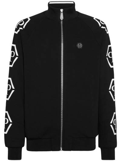 Philipp Plein Sportjacke mit Monogramm - Schwarz von Philipp Plein