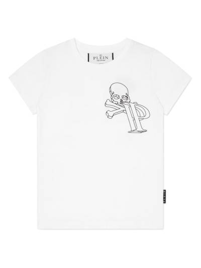 Philipp Plein Wire Frame T-Shirt - Weiß von Philipp Plein