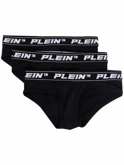 Philipp Plein 3er-Set Slips - Schwarz von Philipp Plein