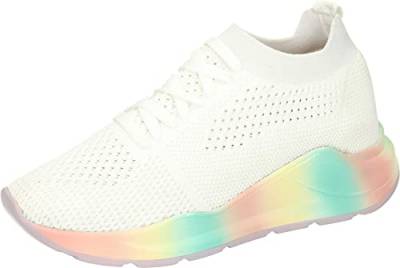 Piazza Damen 850079-03 Sneaker, weiß, 40 EU von Piazza