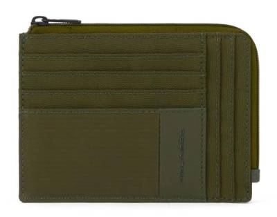 Piquadro Pulse Zipper Coin Pouch RFID Green von Piquadro