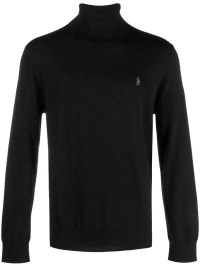 Polo Ralph Lauren Pullover mit Polo Pony - Schwarz von Polo Ralph Lauren