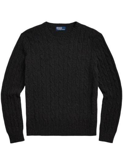 Polo Ralph Lauren Pullover mit Zopfmuster - Schwarz von Polo Ralph Lauren