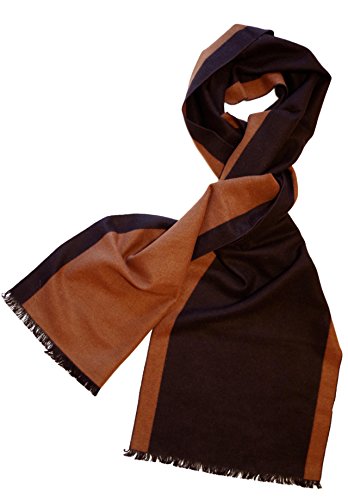 Posh Gear Damen Seiden Schal Silk Bicolor beige von Posh Gear