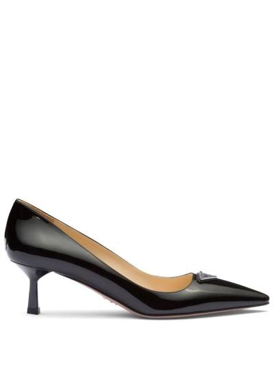 Prada Pumps aus Lackleder - Schwarz von Prada