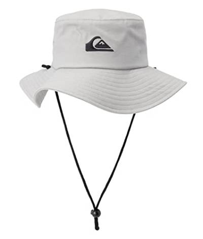 Quiksilver Herren Bushmaster Sonnenschutz Floppy Visor Bucket Hat Schlapphut, Schneeregen, Large von Quiksilver