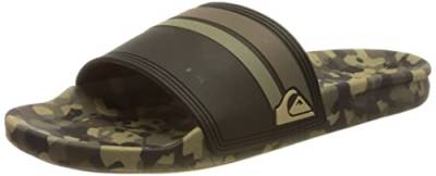 Quiksilver Herren Rivi Slide Sandale,Camouflage / Green 41 EU von Quiksilver