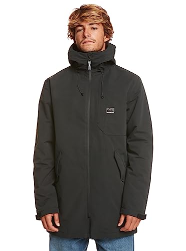 Quiksilver New Skyward - Lightweight Parka for Men - Leichter Parka - Männer - L - Schwarz. von Quiksilver