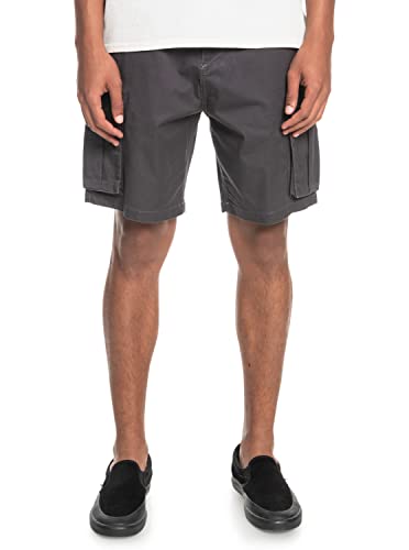 Quiksilver Relaxed - Cargo Shorts for Men - Cargoshorts - Männer - 36 - Schwarz. von Quiksilver