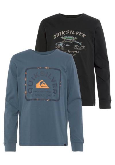 Quiksilver T-Shirt OFFICE BEACH RETHIN PACK YTH - für Kinder (Packung, 2-tlg) von Quiksilver