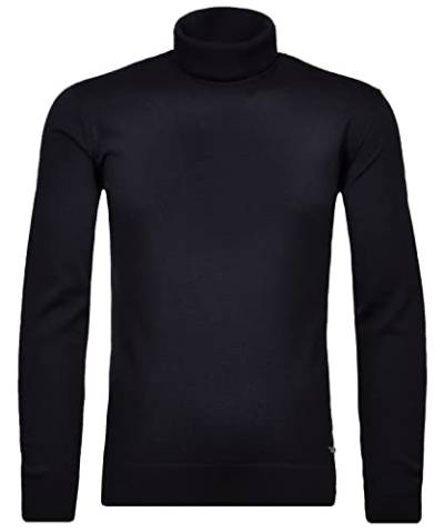 RAGMAN Herren Merino-Pullover Rollkragen XL, Dunkelblau-711 von RAGMAN