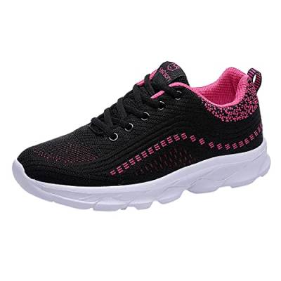 RYTEJFES Gesundheitsschuhe Damen Mit Fußbett Sneaker Damen Sneaker Turnschuhe Mädchen Damen Sportschuhe Halbschuhe Damen Abrollschuhe Damen Damenschuhe Sommerschuhe Damen Gymnastikschuhe Damen von RYTEJFES