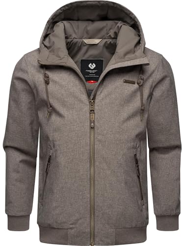 Ragwear Herren Winterjacke mit Kapuze Stewie Mocca023 Gr. M von Ragwear