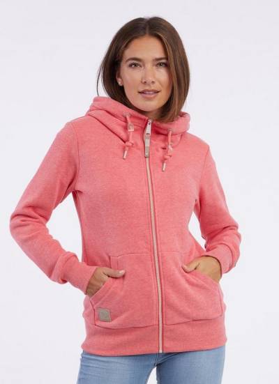 Ragwear Kapuzensweatjacke nachhaltige Sweatjacke NESKA ZIP COMFY von Ragwear (Kapuze mit Kordelzug und Kängurutasche) mit Logo-Patch an Tasche und Kapuze für den unverkennbaren Look von Ragwear