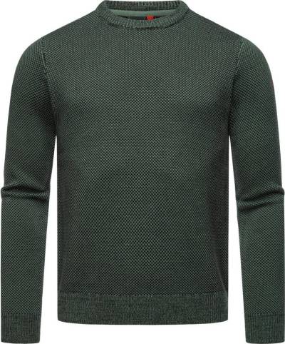 Ragwear Strickpullover Larrs stylischer Herren Sweatpullover mit Rippbündchen von Ragwear