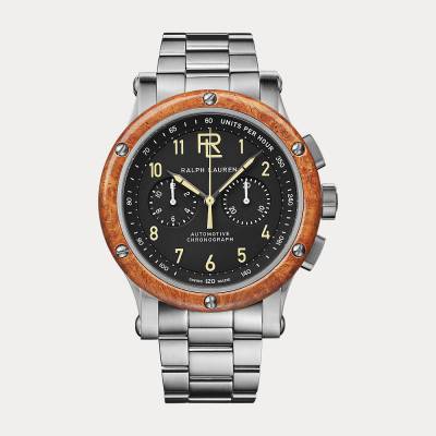 Chronograph 42 MM aus Stahl von Ralph Lauren