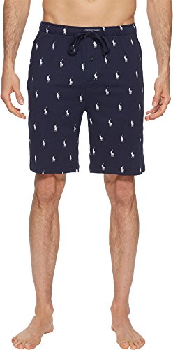 Ralph Lauren Männer Gestrickte Schlaf Shorts Cruise Navy groß von Ralph Lauren