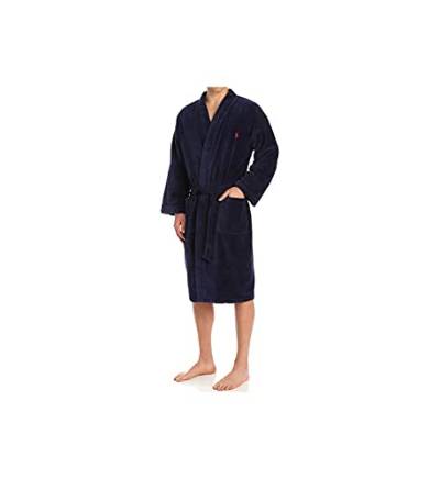 Ralph Lauren Männer Polo Kimono Velour Robe Marine S/M von Ralph Lauren