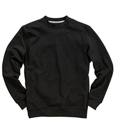Redfield Sweatshirt mit Rundhalsauschnitt schwarz, Größe:3XL von Redfield
