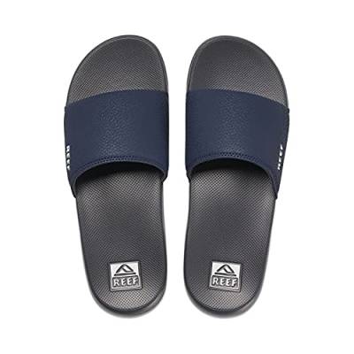 Reef Herren ONE Slide Sandale, Navy/White, 43 EU von Reef