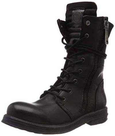 Replay Damen Evy Biker Boots, Schwarz (Black 3), 36 EU von Replay