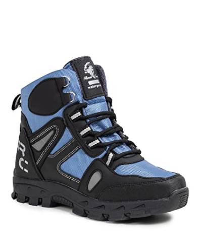 Rock Creek Damen Schuhe Wanderstiefel Trekkingschuhe Hoch Stiefel Outdoor-Schuhe Damenschuhe Damenstiefel wasserdicht Wanderschuhe D-460 Blau 40 von Rock Creek