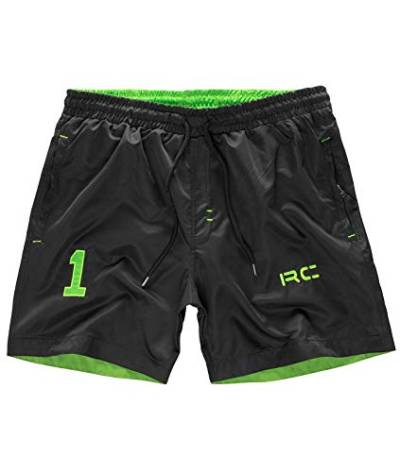 Rock Creek Herren Badeshorts Badehose Schwimmhose Schwimmshort Shorts Sommershorts Strandshorts Sportshorts Bermudas H-176 Schwarz M von Rock Creek