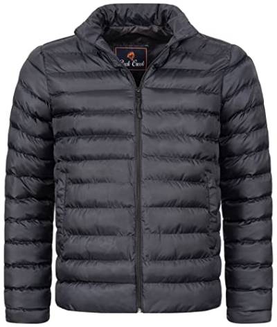 Rock Creek Herren Steppjacke Übergangsjacke Leicht Herrenjacke Männer Jacken Stepp Jacken mit Kapuze Daunenjacke Thremojacke H-320 Navy XL von Rock Creek