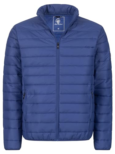 Rock Creek Herren Steppjacke Übergangsjacke Leicht Herrenjacke Männer Jacken Stepp Jacken mit Kapuze Daunenjacke Thremojacke H-353 Blau 3XL von Rock Creek