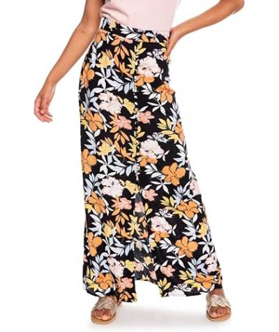 Roxy Sunset Shimmer - Maxi Skirt for Women - Maxirock - Frauen - L - Blau. von Roxy