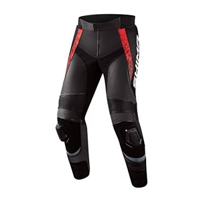 SHIMA Herren STR 2.0 Motorradhosen, Rot, 50 von SHIMA