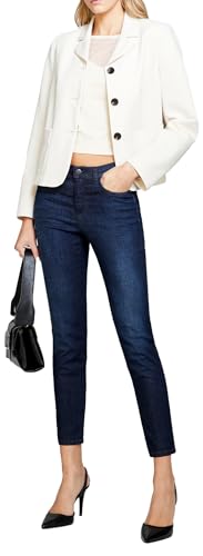 Sisley Women's Trousers 4RR3575V7 Jeans, Dark Blue Denim 902, 32 von SISLEY