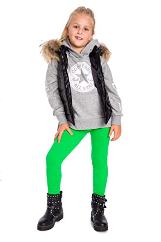 SOFTSAIL Kids Warme Kinder-winterleggings, Dicke, Mit Baumwollfleece Gefütterte Hose Für Mädchen Warme Dicke Leggings Für Kalte Tage Thermo-Leggings Für Kinder CHILD28 von SOFTSAIL