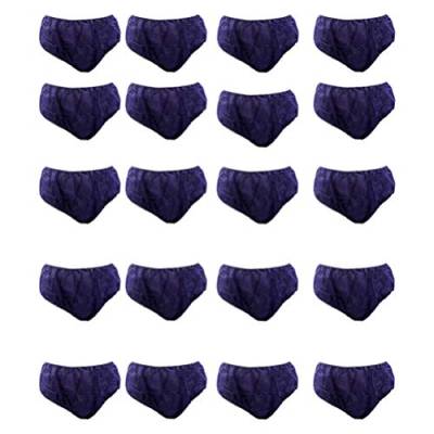 SOIMISS 50 Stück Einweg-Unterwäsche, nicht gewebt, Reise-Slips, Unterwäsche, Spa, Unterwäsche, Frauen und Männer, blau von SOIMISS