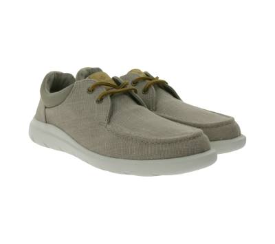 SPERRY Captain's Moc Seacycled nachhaltiger Herren Canvas-Sneaker aus Hanf STS24809 Beige/Grau von SPERRY