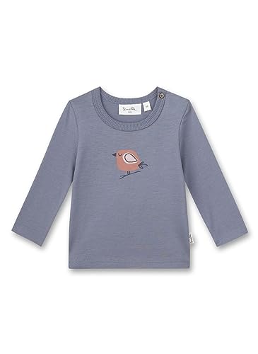 Sanetta Baby Mädchen Langarm Shirt 11106 in blau, Kleidergröße:80, Farbe:Blau von Sanetta