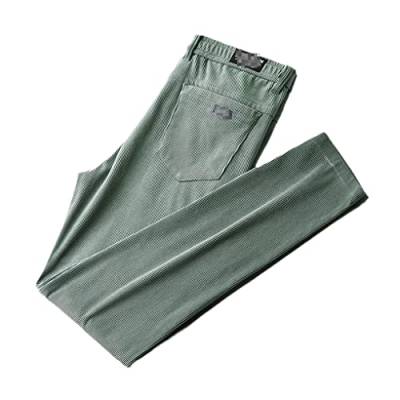 SaoBiiu Winter Dicke Herren Cordhose Mode Freizeithose Business Herren Cordhose Green 34 von SaoBiiu