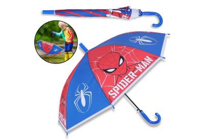 Sarcia.eu Stockregenschirm Rot-blauer Jungen-Regenschirm mit blauem Handgriff SPIDERMAN von Sarcia.eu