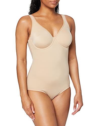 Sassa Damen Formender Body doppelt vorgeformt 00903, Einfarbig, Gr. 85B, Elfenbein (Skin 00428) von Sassa