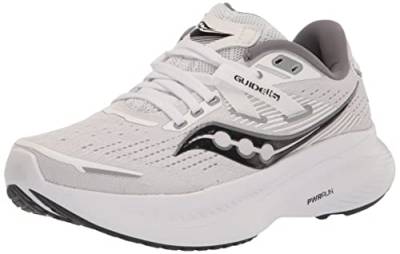 Saucony Damen Guide 16 Sneaker, Weiß/Schwarz, 40 EU von Saucony