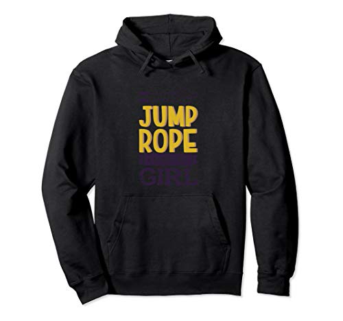 Jump Rope Girl Seilspringen Rope Skipping Pullover Hoodie von Seilspringen Springseil Rope Skipping