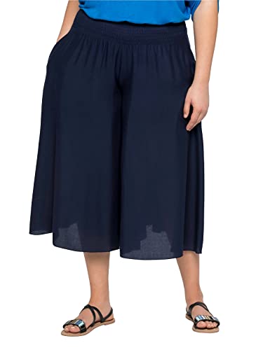 Sheego Damen Große Größen Hosenrock mit Zwei Taschen Schlupfhose Strandmode feminin - #Empty# von Sheego