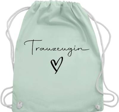 Shirtracer Turnbeutel Rucksack - JGA Junggesellenabschied Frauen - Trauzeugin Maid of Honor - Unisize - Pastell Grün - utensilien junggesellinnenabschied jungesellinnenabschied frau von Shirtracer