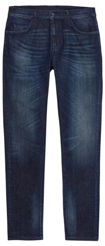 Sisley Men's Trousers 4Y7V576L9 Jeans, Dark Blue Denim 902, 32 von SISLEY