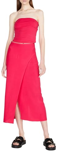 Sisley Womens 4B5FL0016 Skirt, Fuchsia 39C, 38 von SISLEY